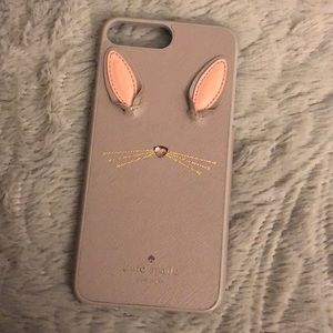 Kate Spade rabbit collection iPhone 7/8 plus case